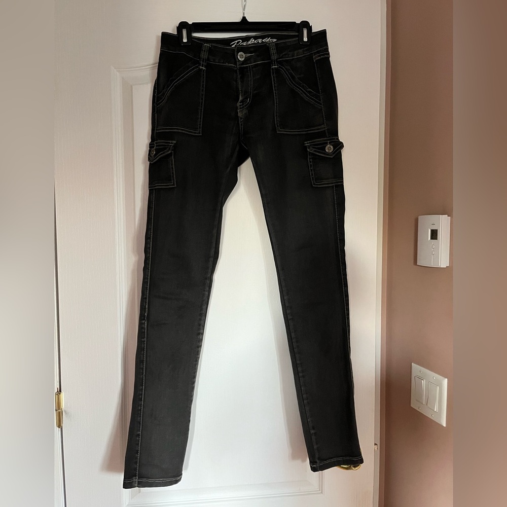 2/$30 - Papaya Dark Skinny Jeans with Cargo Pockets